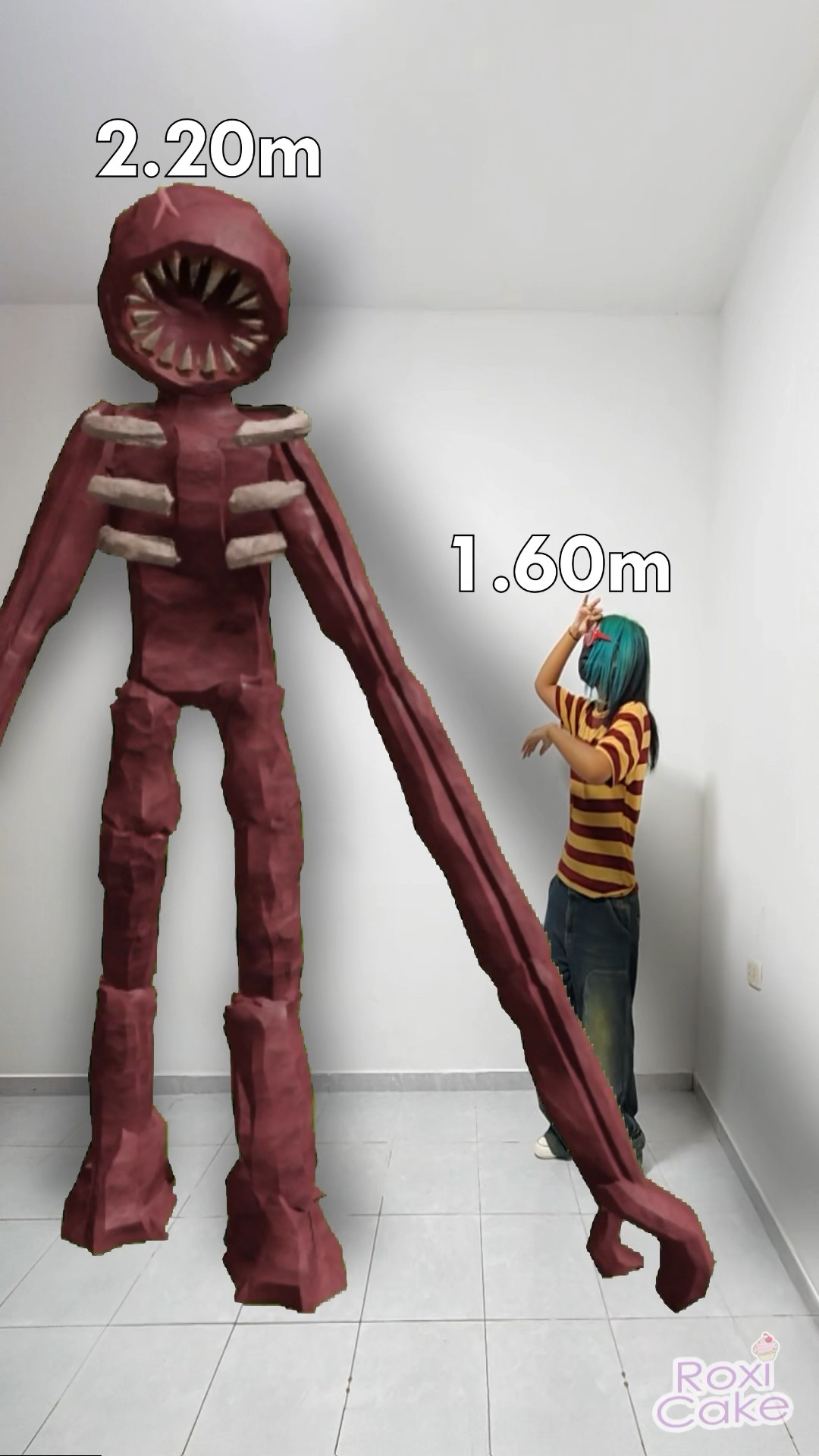 ESTATURA DE LOS PERSONAJES DE DOORS :D #SHORTS #ROBLOX