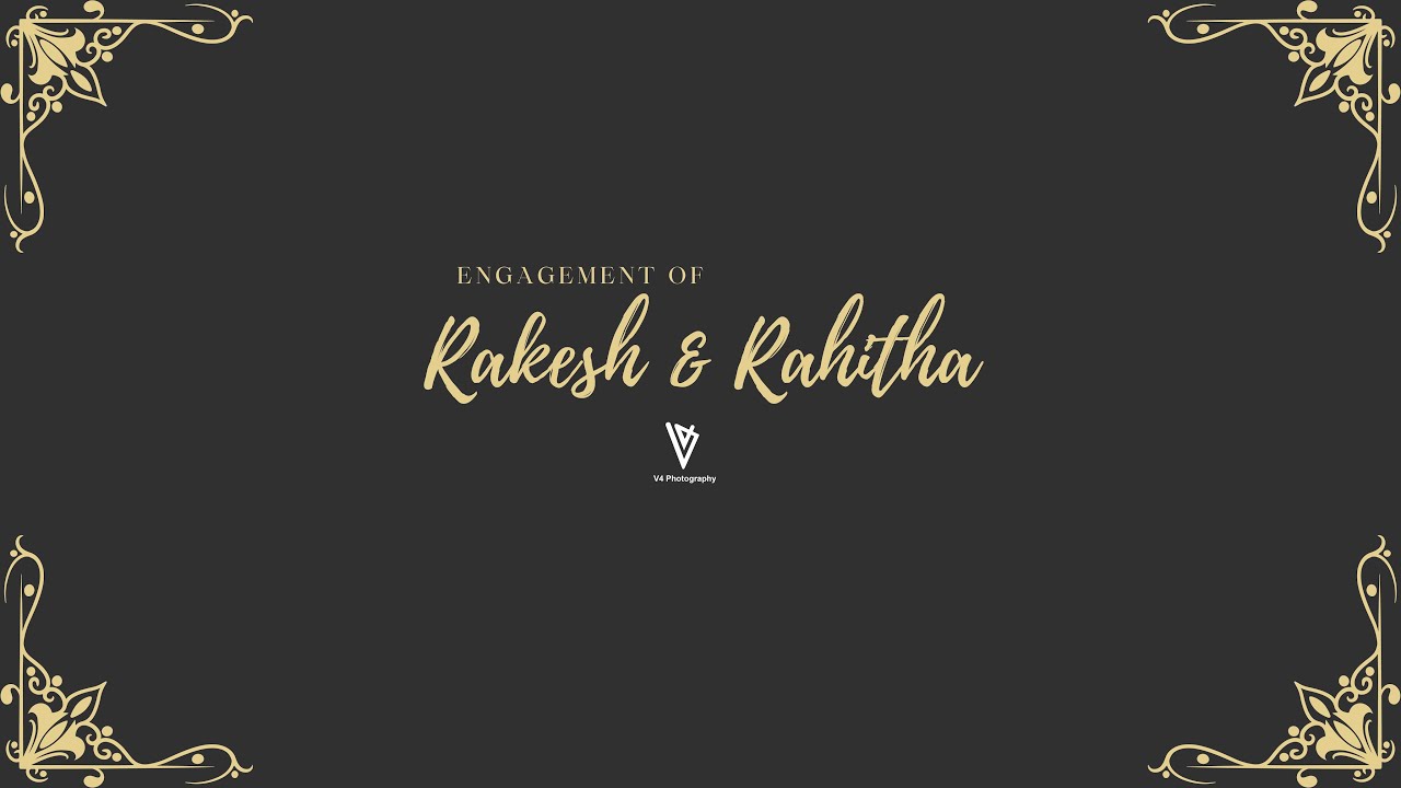 Rakesh & Rahitha | Best Engagement of 2023 Khammam - YouTube