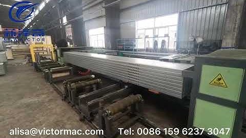 C Purlin Automatic Stacking and Strapping Machine - Fork Arm Type