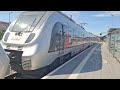 RE9 (2x Baureihe 9442) Abfahrt Halle (Saale) Hbf nach Kassel-wilhelmshöhe