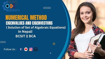 The Ultimate Guide to Eigenvalues Eigenvectors Numerical Methods for Algebraic Equations In Nepali
