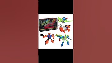 Official images of Hasbro Transformers Age of the Primes G2 Swoop & Sludge 2 pack.