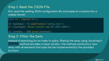 How to Update an Array in a JSON Object Property for Your Discord Bot