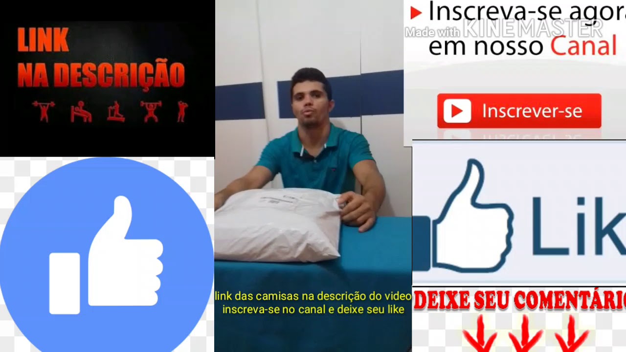 Download Unboxing Kit 10 camisas do mercado livre por 100,00 - YouTube