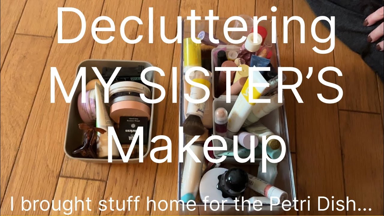 Избавьтесь от косметики моей сестры!!!