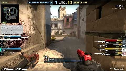 CSGO Steffen 1V5 ACE CLUTCH Mirage