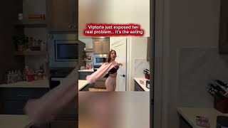 Viptoria just exposed her real problem… it’s the eating #Viptoria#Fitness#EatingHabits#RealTalk#fyp