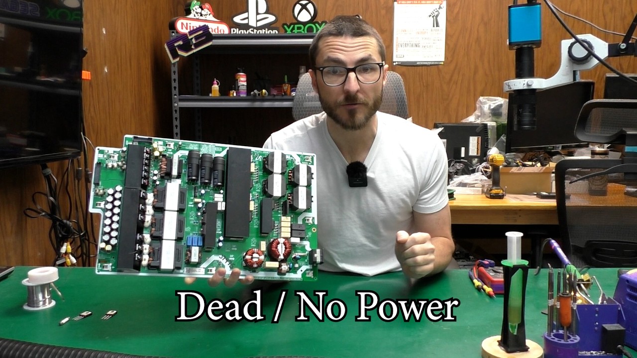 How To Fix 2024 Samsung OLED TV QN83S90DAEXZC Power Supply BN44-01275A