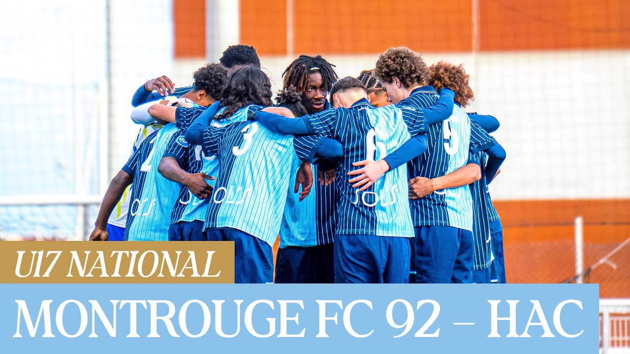 ⚽️ Résumé : Montrouge FC 92 – HAC (1-1) I U17 - 2025-2026