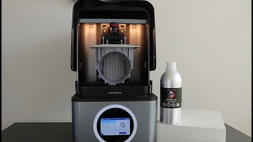 Shining 3D Accufab timelapse Liqcreate Strong-X engineering part.