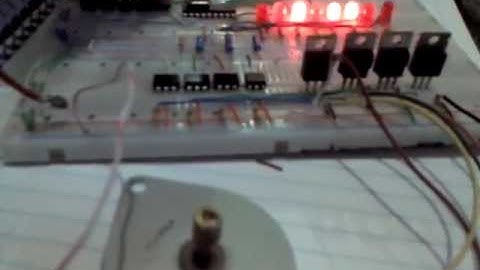 Secuencia de encendido de fases en motor PAP unipolar