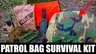 3-Day Patrol Bag Survival Kit and Skills!