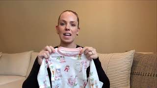 Burt's Bees Organic Cotton Pajamas Review for Baby Girls