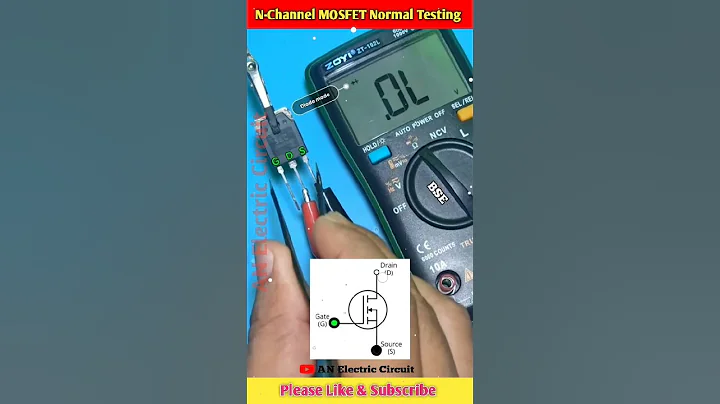 N-Channel MOSFET Testing |Mosfet Testing #mosfet #tester #electricalcircuit #electrical #viral