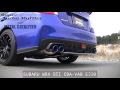SUBARU WRX STI VAB Super Turbo Muffler W-Tail+ METAL CATLYZER