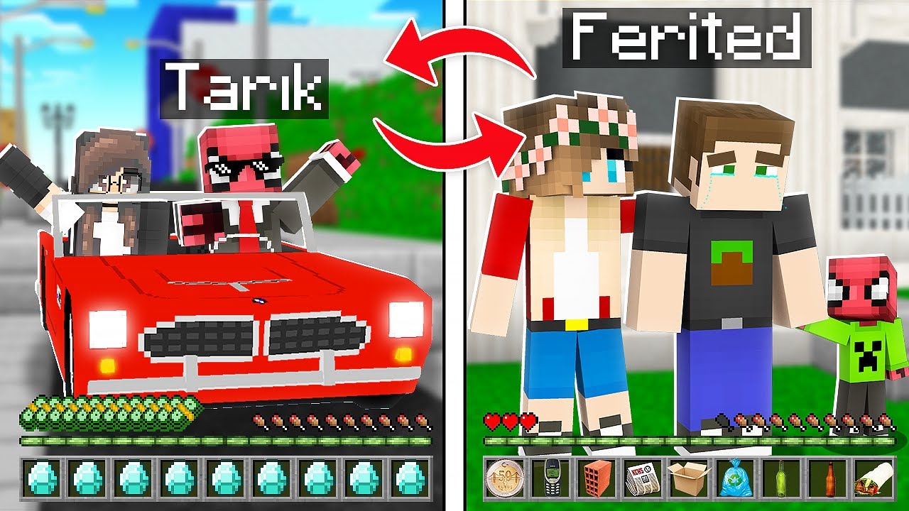 FERİTED VS TARIK HAPİSHANE - Minecraft