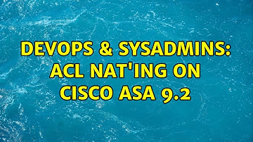 DevOps & SysAdmins: ACL NAT