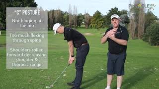 Avoiding Golf Injuries Part 1 - the 'S' and 'C' postures