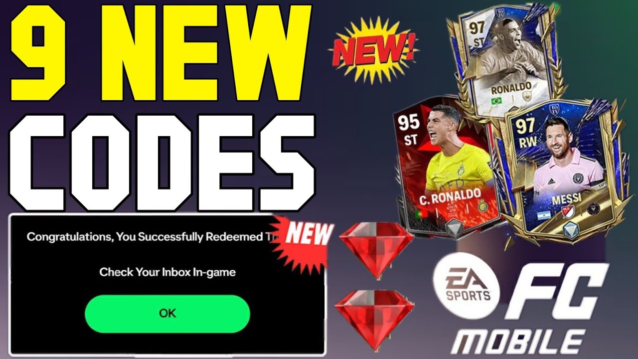 UPDATE 🔥EA FC MOBILE CODES FOR COINS 2025 JANUARY | FC MOBILE REDEEM ...