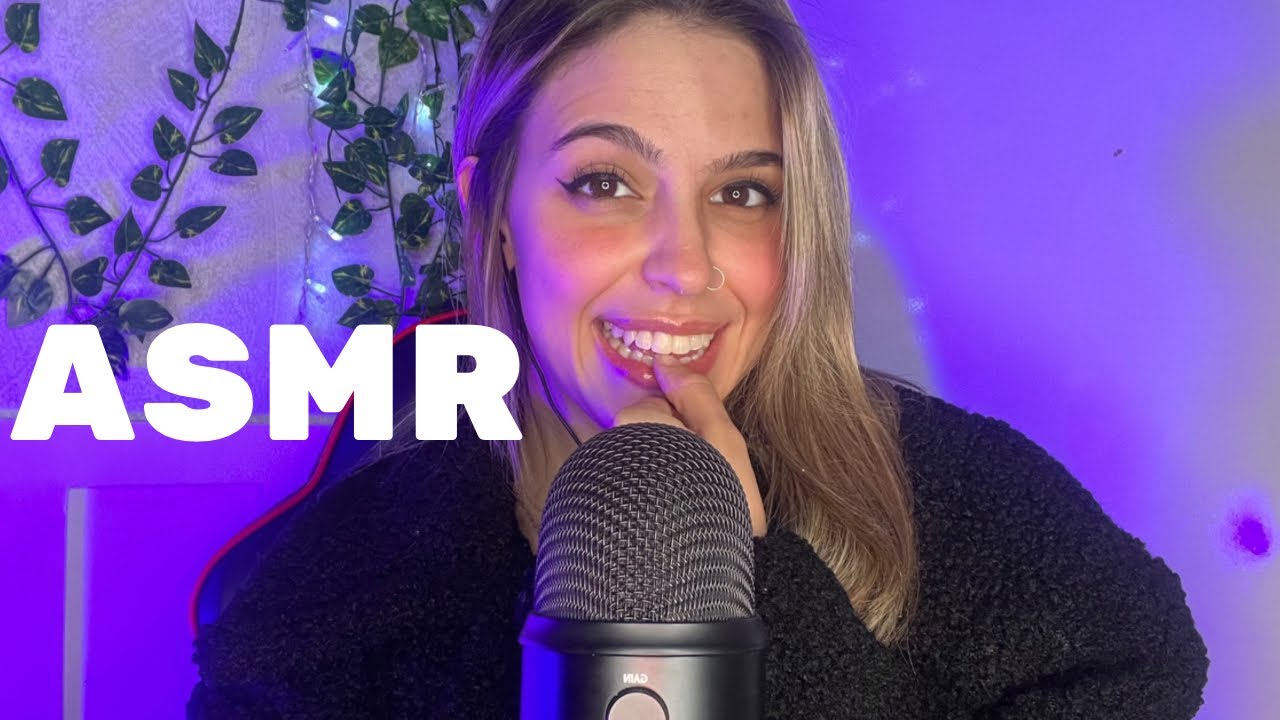 ASMR TE FAZENDO  PERGUNTAS PARA TE CONHECER MELHOR