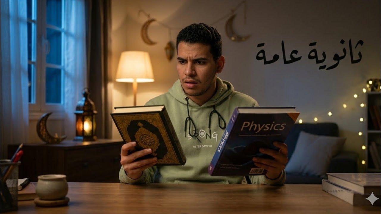 الثانوية العامة ورمضان 🙂❤️