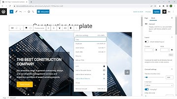 How to create block patterns in Gutenberg using the Block Editor without coding - CBB