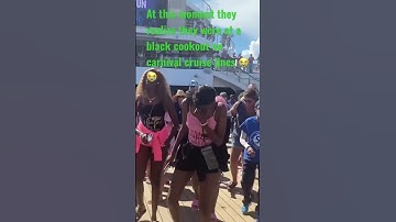 Thumbnail of Carnival cruise lines had people at a black cookout 😭😭#carnival #shorts