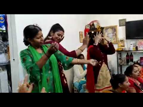 🌹ऐसा सुंदर कान्हा जी का भजन गाया हमारी बहन ने के कीर्तन मे वाह वाह हो गई 🌹