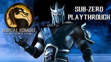 SHREDDER ON ICE: Mortal Kombat Deception - Sub-Zero Playthrough