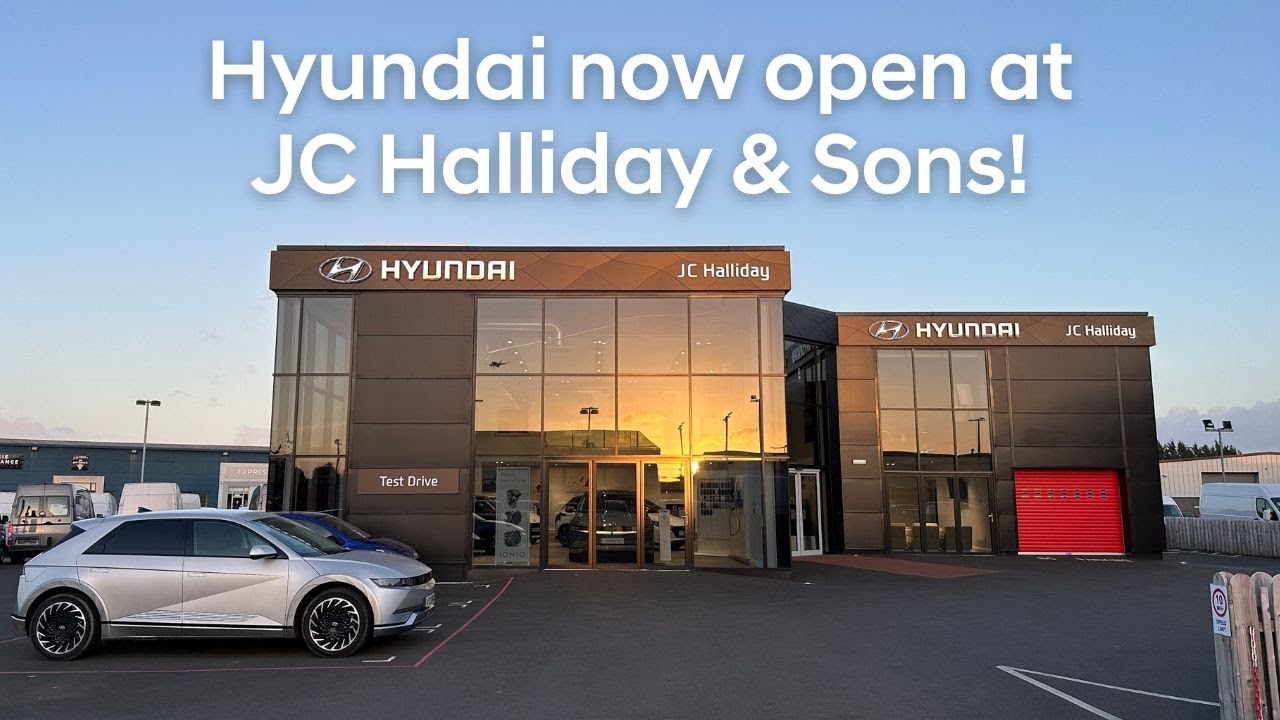 JC Halliday & Sons Hyundai - Showroom Tour - YouTube