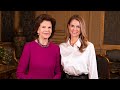 Holiday Greetings from H.M. Queen Silvia,  H.R.H. Princess Madeleine and Childhood