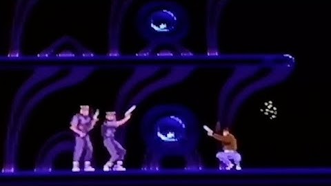 Flashback: The Quest For Identity (Sega Genesis) Playthrough (Level 3 - Death Tower)