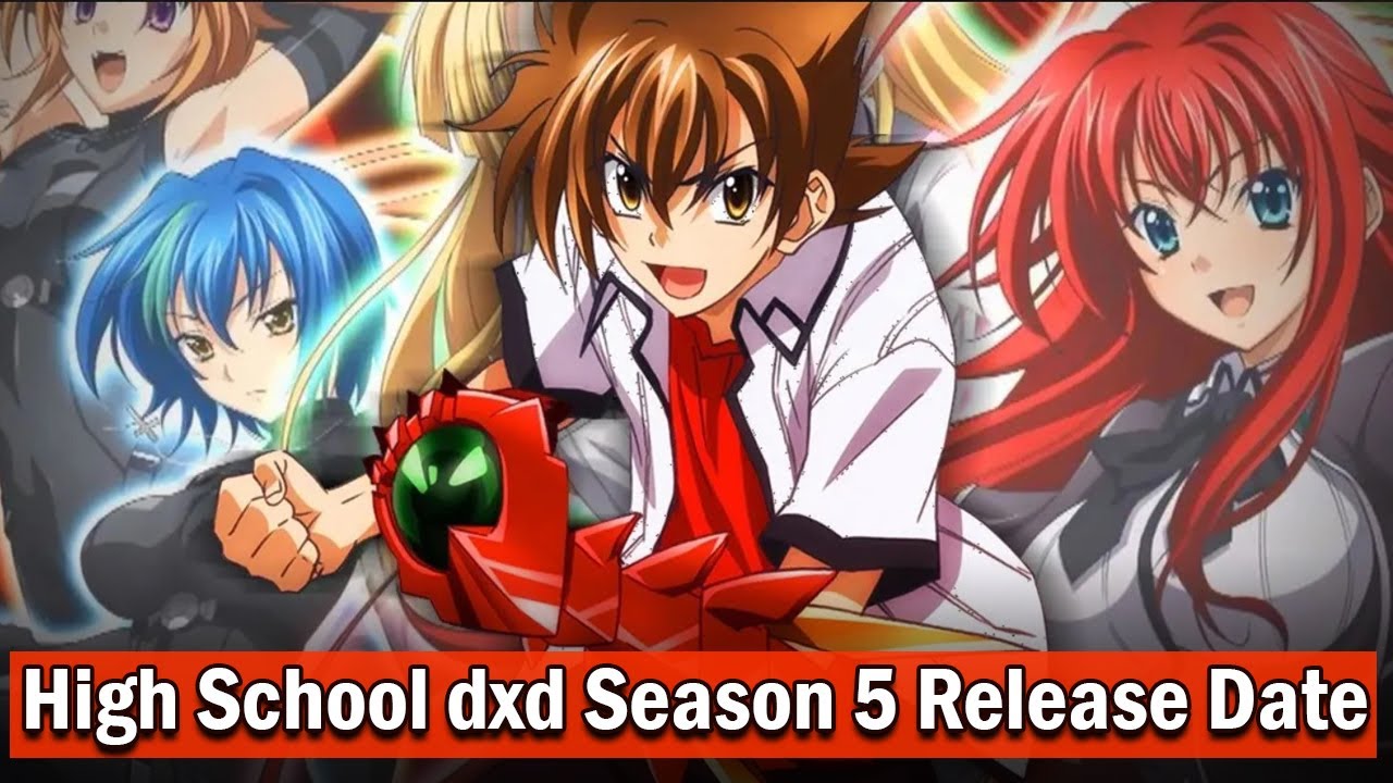Highschool DxD season 5 just got announced
