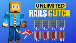 Unlimited Rails Glitch Minecraft Bedrock– Easy Bundle Duplication Tutorial @KIDALOO