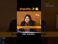 Empathy over efficiency 😲 UPSC Interview | IAS motivation