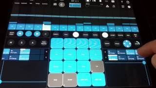 Using Modstep iPad App with Roland TR8 - Midi CC messages - X/Y pad and Automation