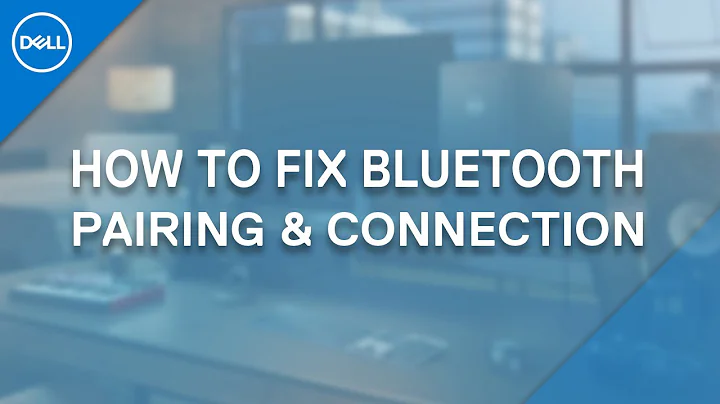 How to Fix Bluetooth Pairing Problems DELL (Official Dell Tech Support)