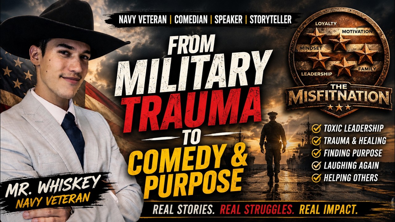 From Military Trauma to Comedy & Purpose