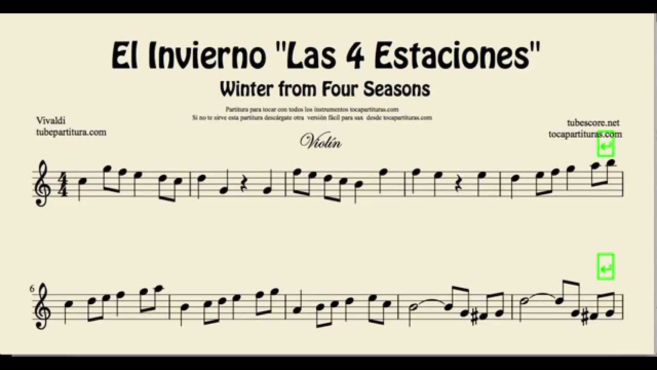 Canciones De Vivaldi Las Cuatro Estaciones