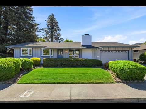 321 Mockingbird Circle, Santa Rosa, CA home video tour