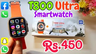 T800 Ultra Smart Watch Unboxing | Best Smartwatch Under 500 | t800 ultra smartwatch