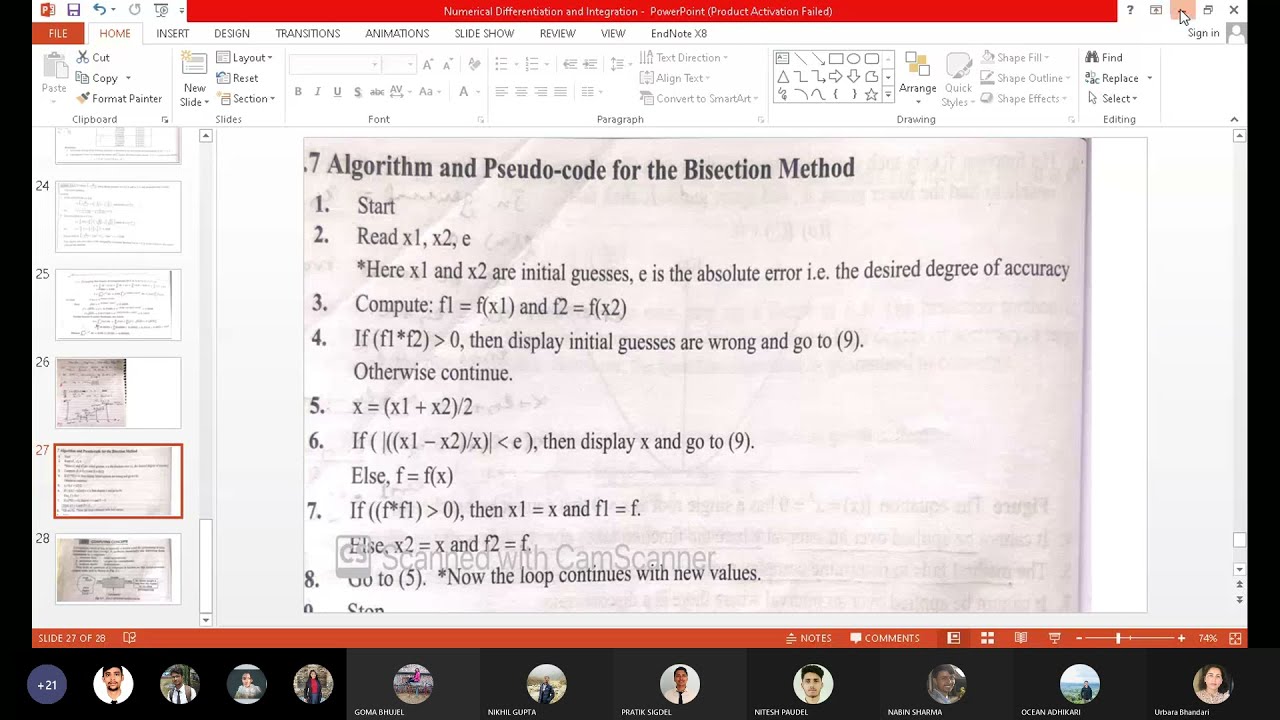 Numerical Methods-10 | Lab 1st | 2021/06/09 A.D.