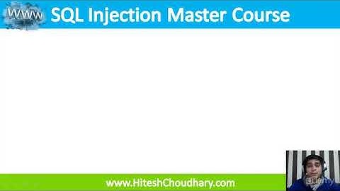 Sql injection master course part 2\udemy leak!