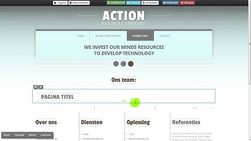 [KwikCMS] Modules plaatsen