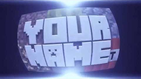 ¤ Minecraft Intro Template [ Cinema 4D & After Effects ] ¤ IT #17 ¤
