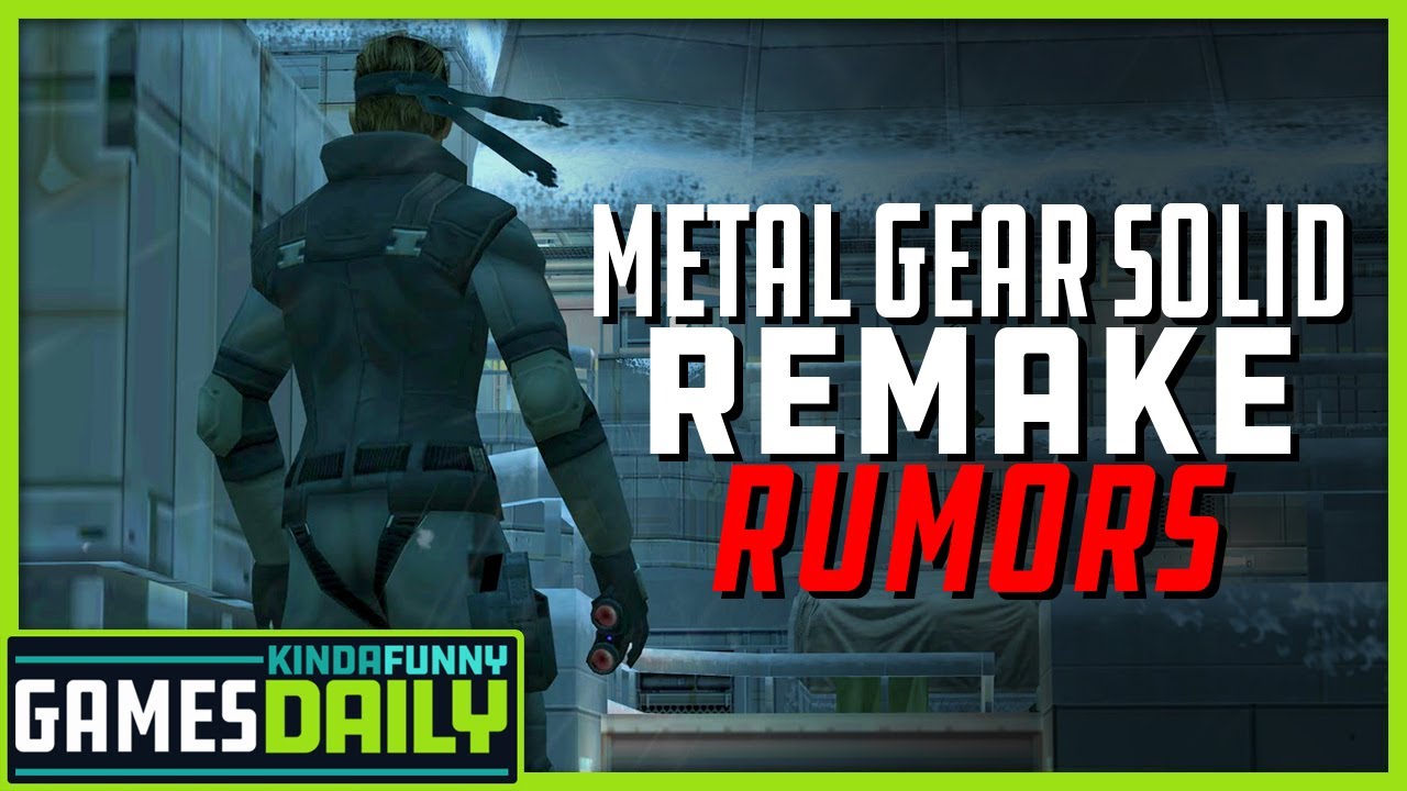 Metal Gear Solid Remake Rumor - Kinda Funny Games Daily 09.23.20
