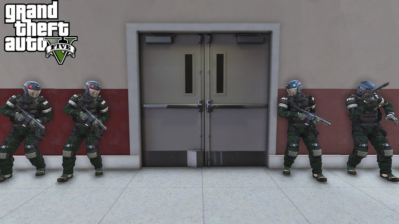 GTA 5 - SWAT Team INSIDE AIRPORT TAKEDOWN! LSPDFR Let's Be Cops Mod SWAT Patrol Episode #215