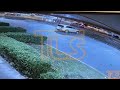 Speeding motorcyclist crashes and goes up in flames