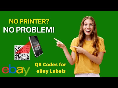 How to Ship on eBay Without Printing a Shipping Label | QR Codes for eBay Labels