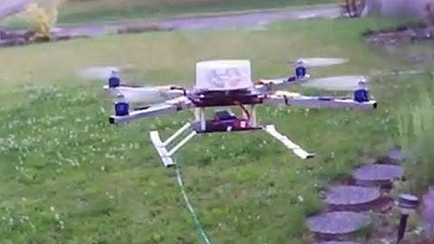 Xcopter Scratch built with a HK i86 controller